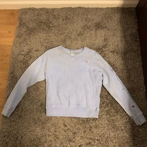 Blue champion crewneck